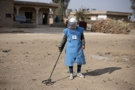Mine Clearance in Deir ez-Zor